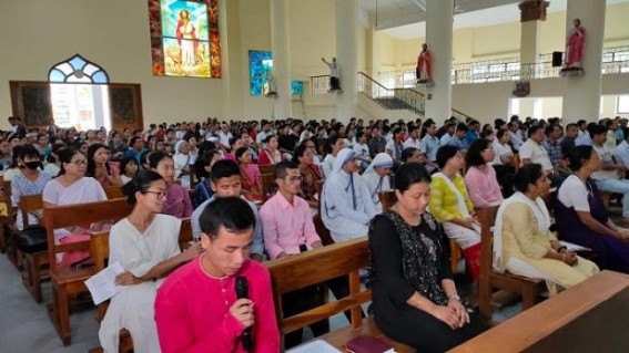 Christians observed Good Friday across Tripura Christians observed Good Friday across Tripura